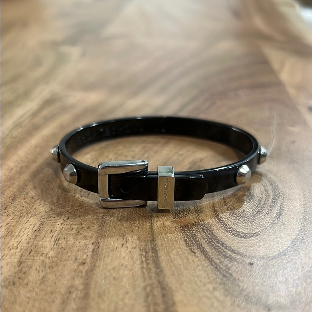 Michael Kors Black and Silver Astor Studded Bracelet - Picture 3 of 11